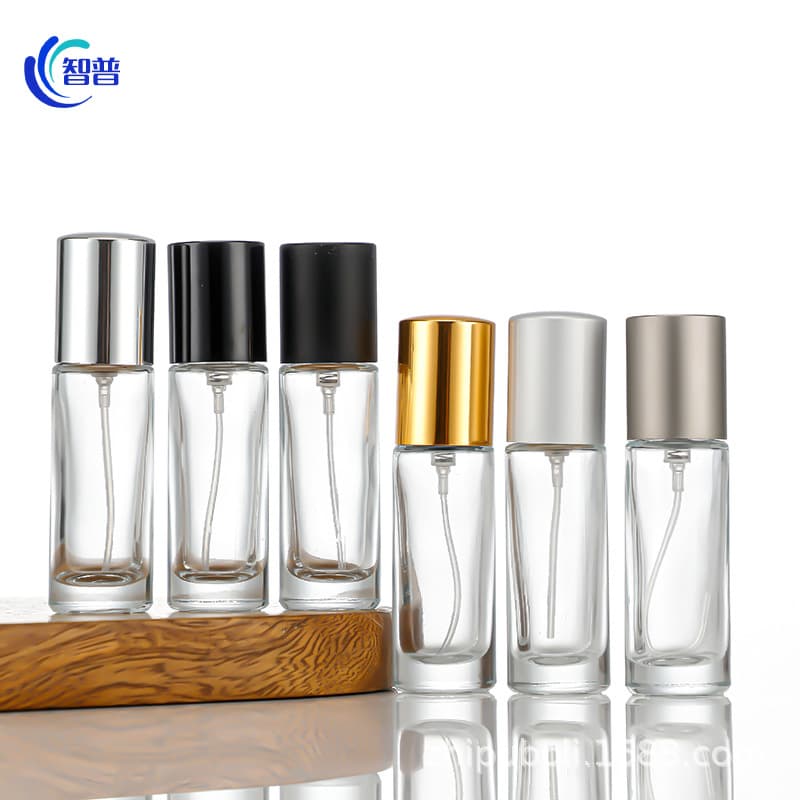Portable Travel Fragrance Spray Bottle 10ml Glass Perfume Bottle with Multi-Color Capsulation for eBay Amazon Wish And More