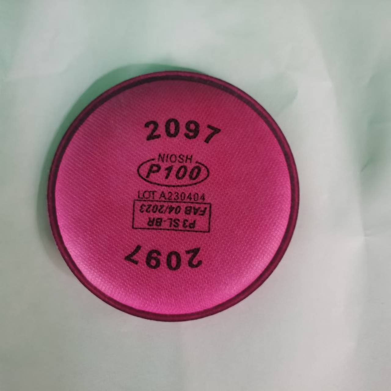 Manufacturer Sells 2097 Filter Cotton, 2091 Filter Cotton P100 for Dust and Particulates, Compatible with 7502 and 6200 Dust Masks 6800