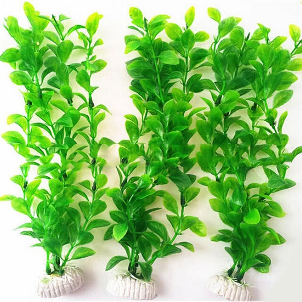 Wholesale High Quality Aquarium Artificial Water Grass 25cm Long Plastic Green Plant Aquarium Decoration Fake Water Grass