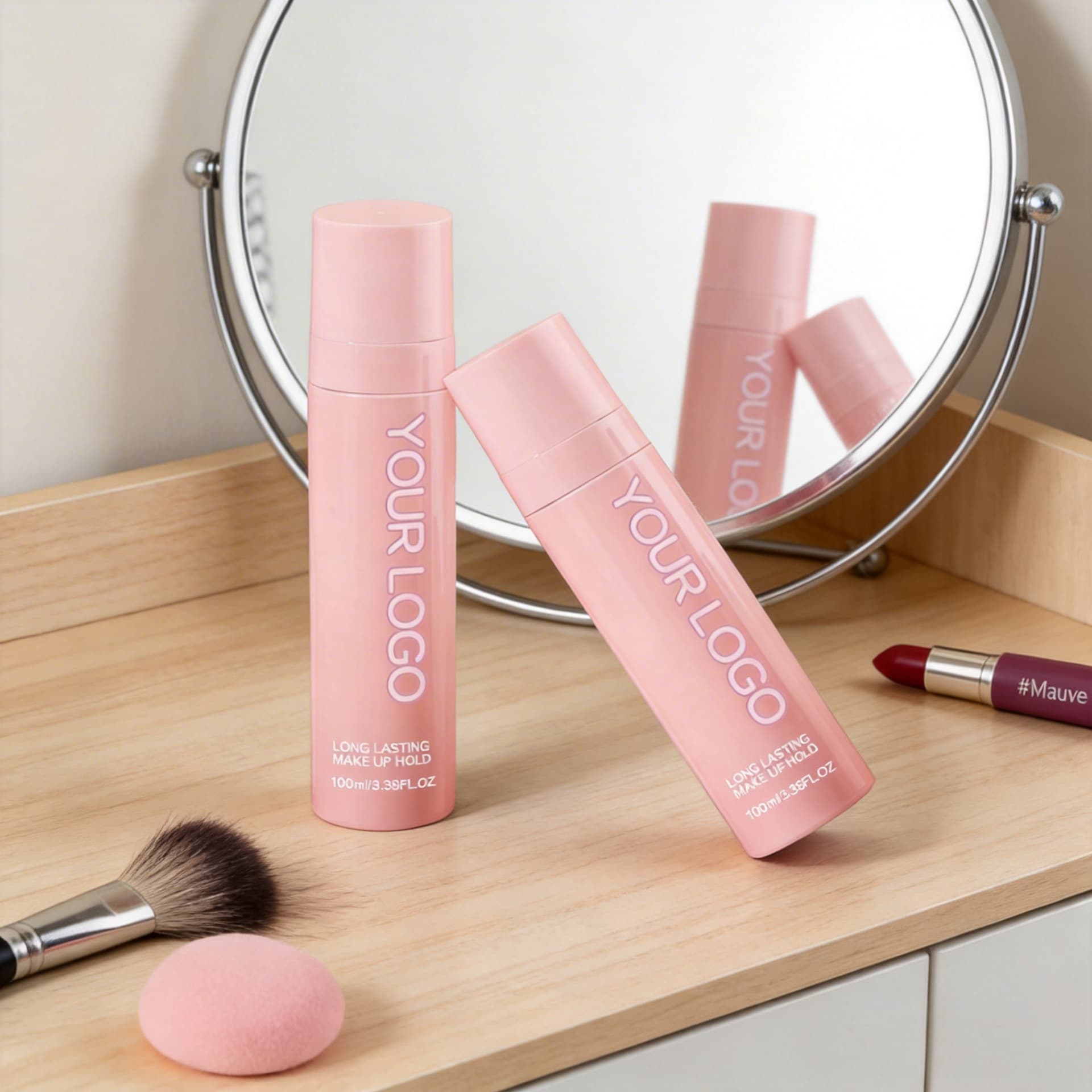 Cross-border Beauty Export Setting Spray Non-smudging Soft-focus Hydrating Matte Finish Moisturizing Long-wear Spray Setting Mist