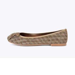 2025 New Export Flat Ballet Shoes for Women Daily Commute Bow Luxury Full Rhinestone Lightweight Shallow Mouth Shoes