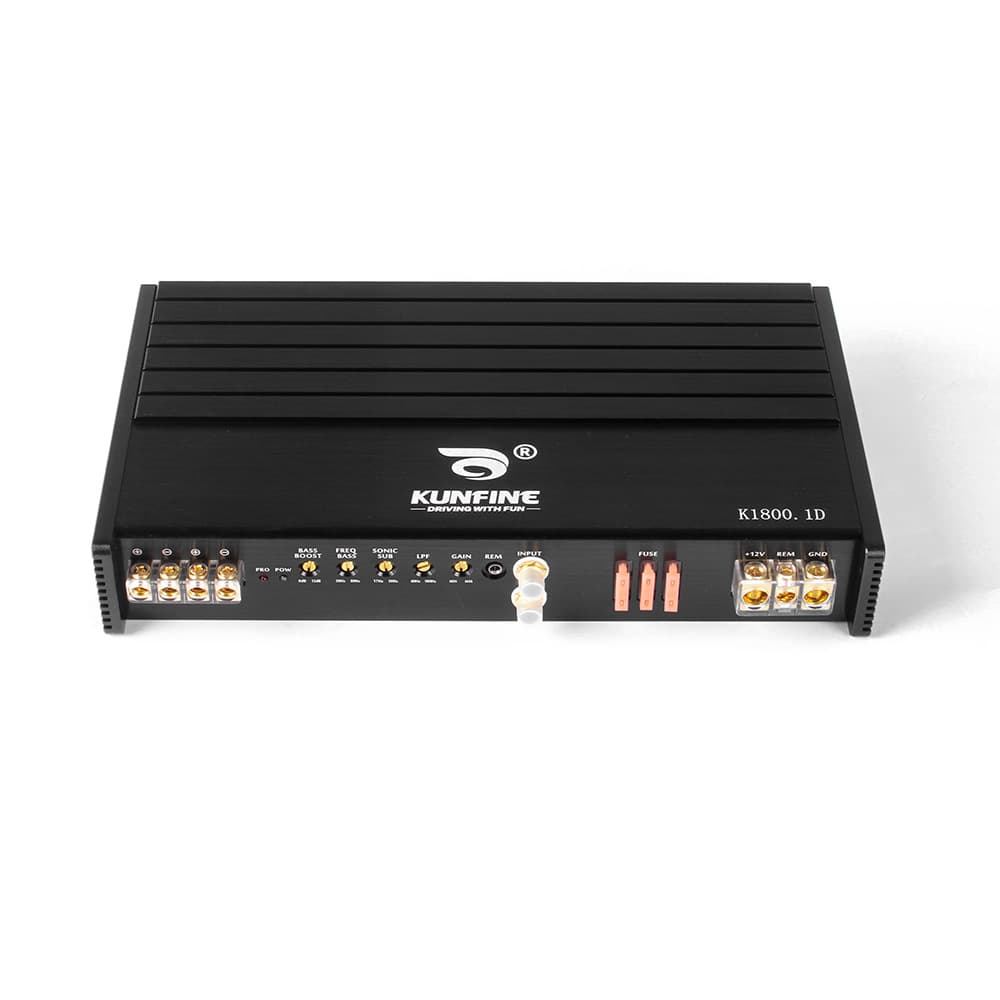 Car Audio Restoration 1800W Class D Single Channel Power Amplifier Bass Amplifier Enhanced Version