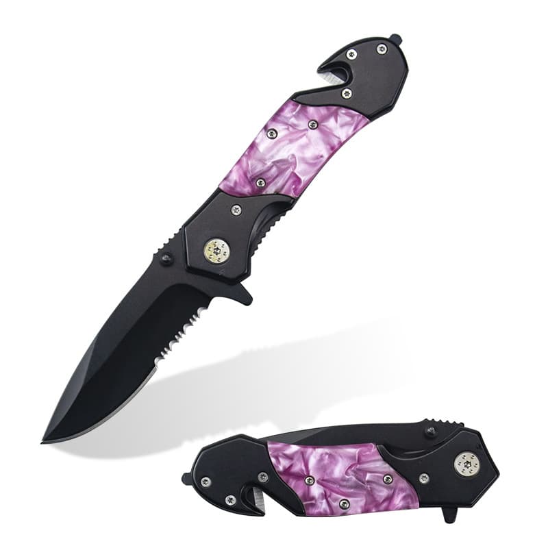 Outdoor Folding Knife Mini Survival Knife Portable Pocket Knife Stainless Steel Fruit Knife Hunting Knife