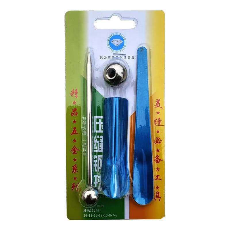 Tile Grouting Tool Set (4 Pieces) - Stainless Steel Tile Grouting Tools