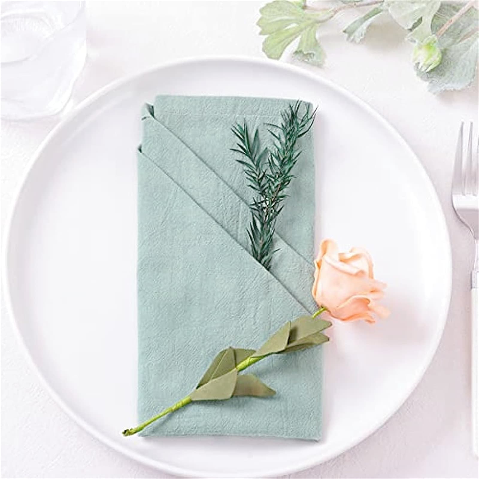 Napkin Amazon Cross-border Party Decoration Holiday Decor Ins Western Table Mat Pure Cotton Linen Food Photography Background