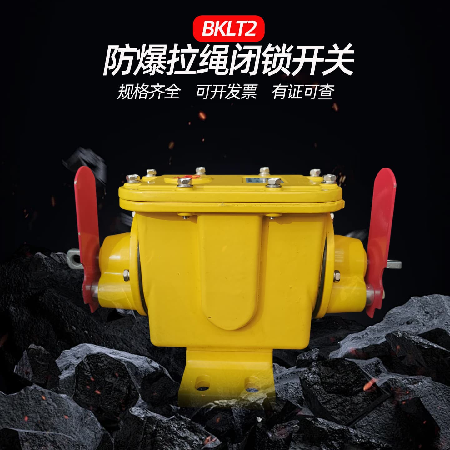BKLT2 Explosion-Proof Pull-Wire Lockout Switch Tear Protector THZL-B-II Longitudinal Tearing Device
