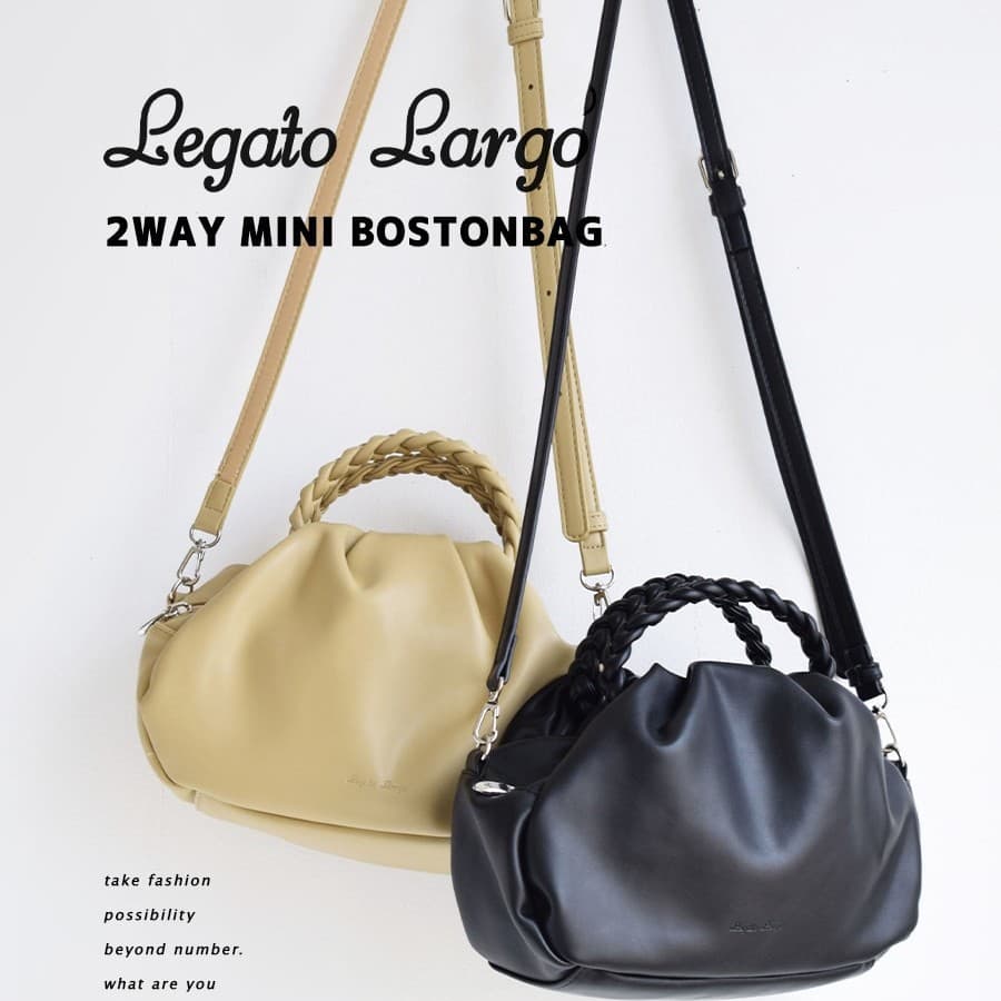 Legato Largo Japan Rakuten Crossbody Bag Shoulder Bag PU Leather Bag Cross-border Women's Bag Commuter Backpack Bags