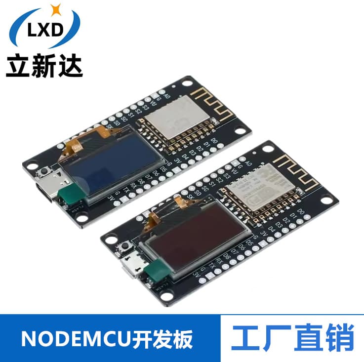 NodeMCU ESP8266 Development Board ESP-12F WiFi Module IoT with 0.96 OLED Display