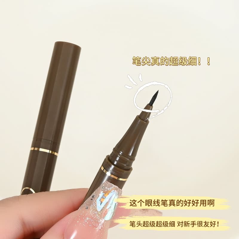 Babeina Eyeliner Liquid Pen Gel Pencil Quick-Drying Smudge-Proof Fine Tip Barbera Eyeliner Pencil Colorful for Students Beginners