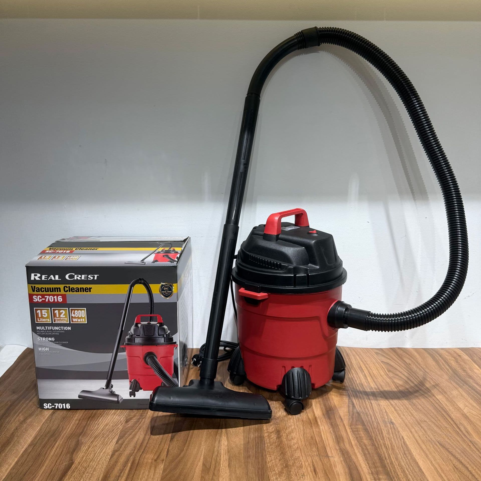 New Vacuum Cleaner, High Suction Power, Wet and Dry Use, Multi-Functional for Home, Cross-Border Export