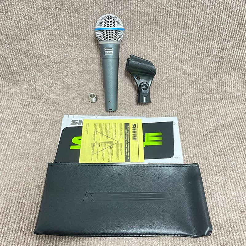 Cross-border Trade BETA58A Wired Dynamic Microphone No Switch Professional Handheld Wired Mic
