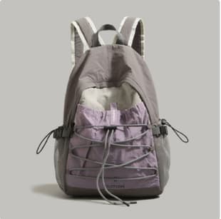 Cross-border High Appearance Female College Student Backpack Sports Backpack Large Capacity Short Trip Travel Bag Ultra-lightweight Backpack
