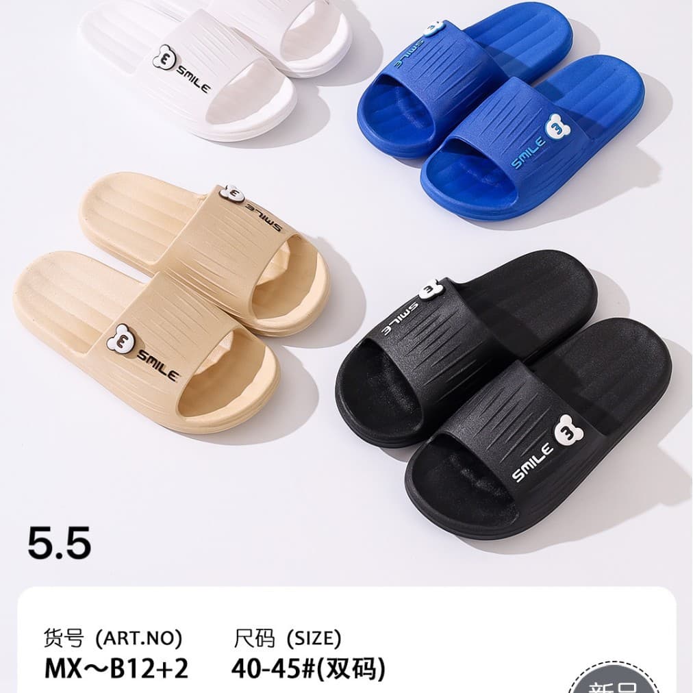 Factory Price Supply 2025 Summer New Men's Flip Flops Classic Thong Sandals Home Indoor Anti-Slip Men's Slippers