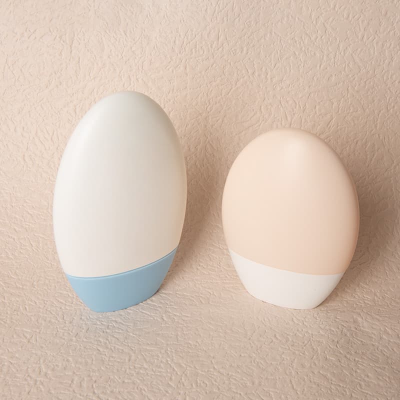 30ml PE goose egg style sunscreen isolation cream bottle 60ml squeeze skin care isolation makeup BB cream travel hand cream bottle