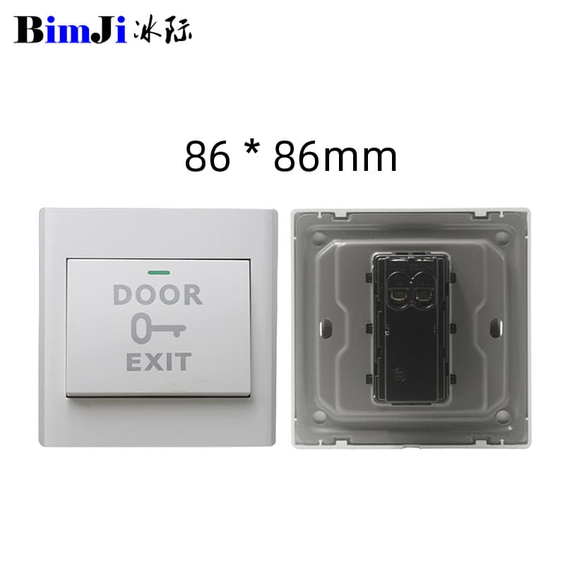 Access control switch, doorbell switch panel, concealed 86-type door opening and exit button, access control exit switch