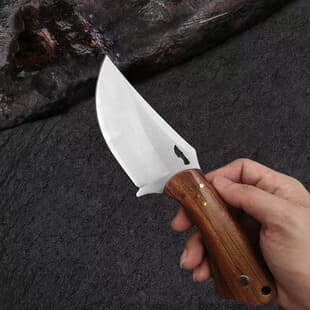 Outdoor Knife High Hardness Pocket Knife Sharp Fruit Knife Portable Handle Meat Knife Wilderness Survival Knife Outdoor Survival Knife