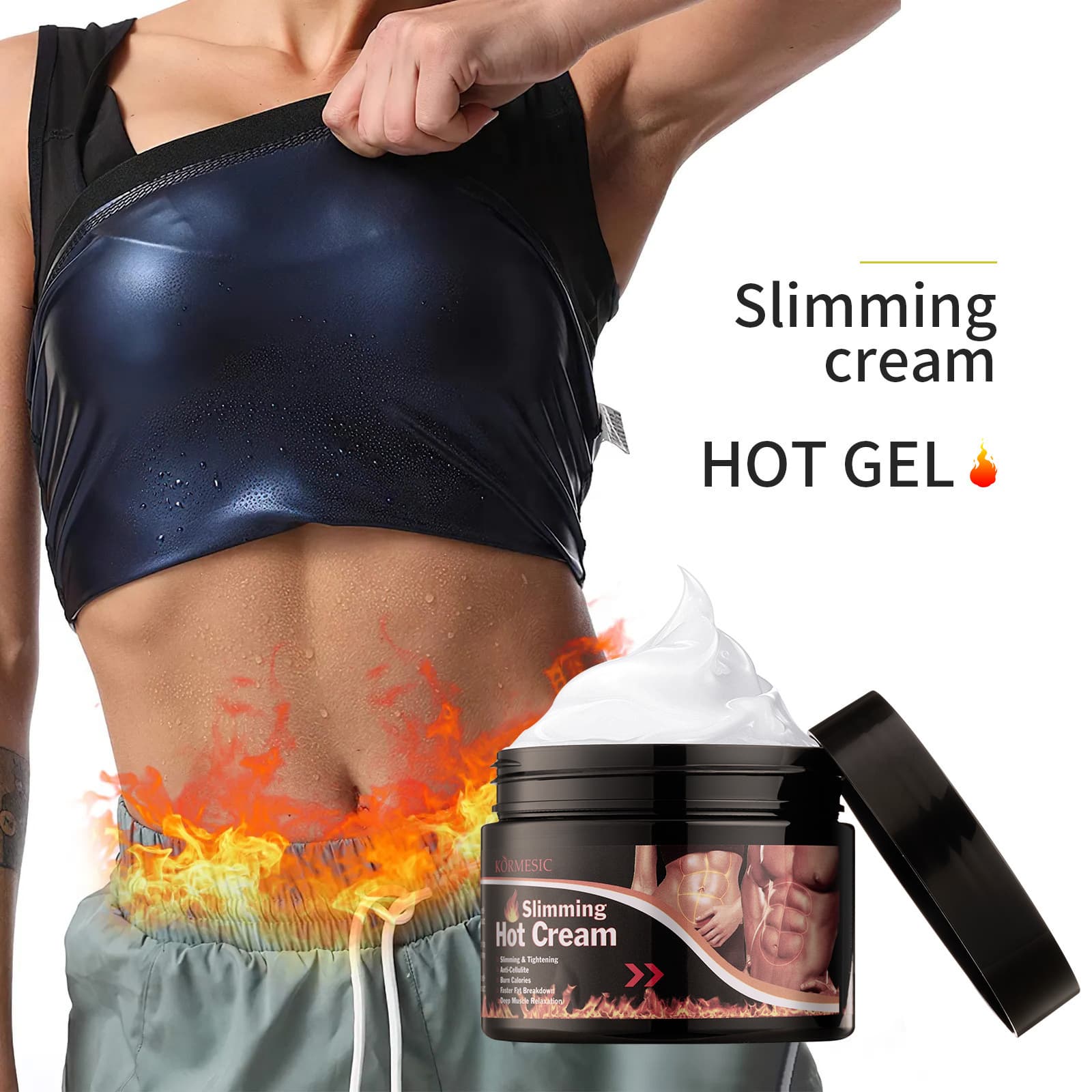KORMESIC Hydrating & Soothing Body Care Cream for cross-border wholesale.