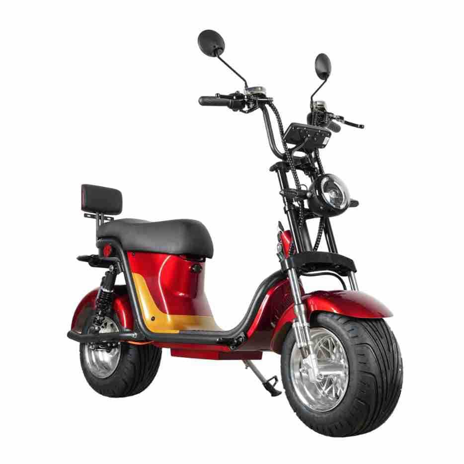 Factory direct from Brazil, Harley-style Citycoco wide-tire electric bicycle, Harley electric scooter, Harley battery-powered vehicle