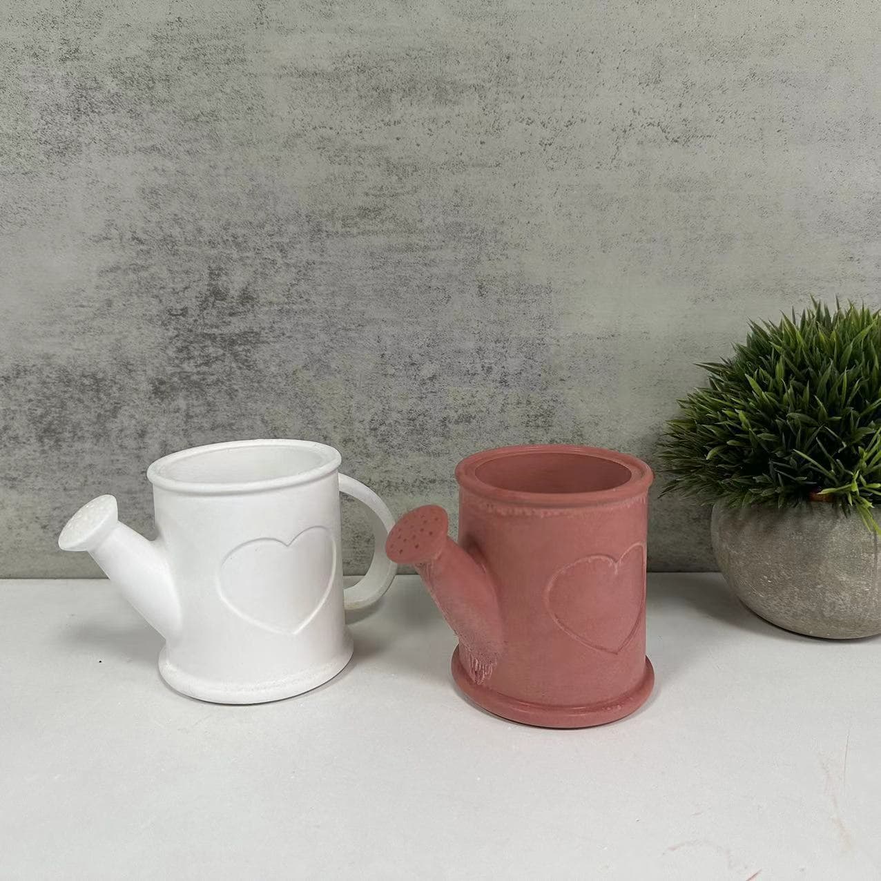 Shower kettle flower pot silicone mold flower arrangement kettle storage tank plaster mold glue mold