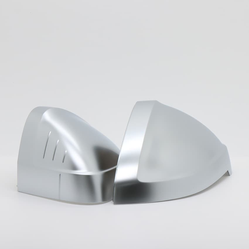 For Audi B9 A4/A5 Mirror Electroplated Silver Ear Chrome Mirror Cover Chrome Pearl Nickel Silver Ear