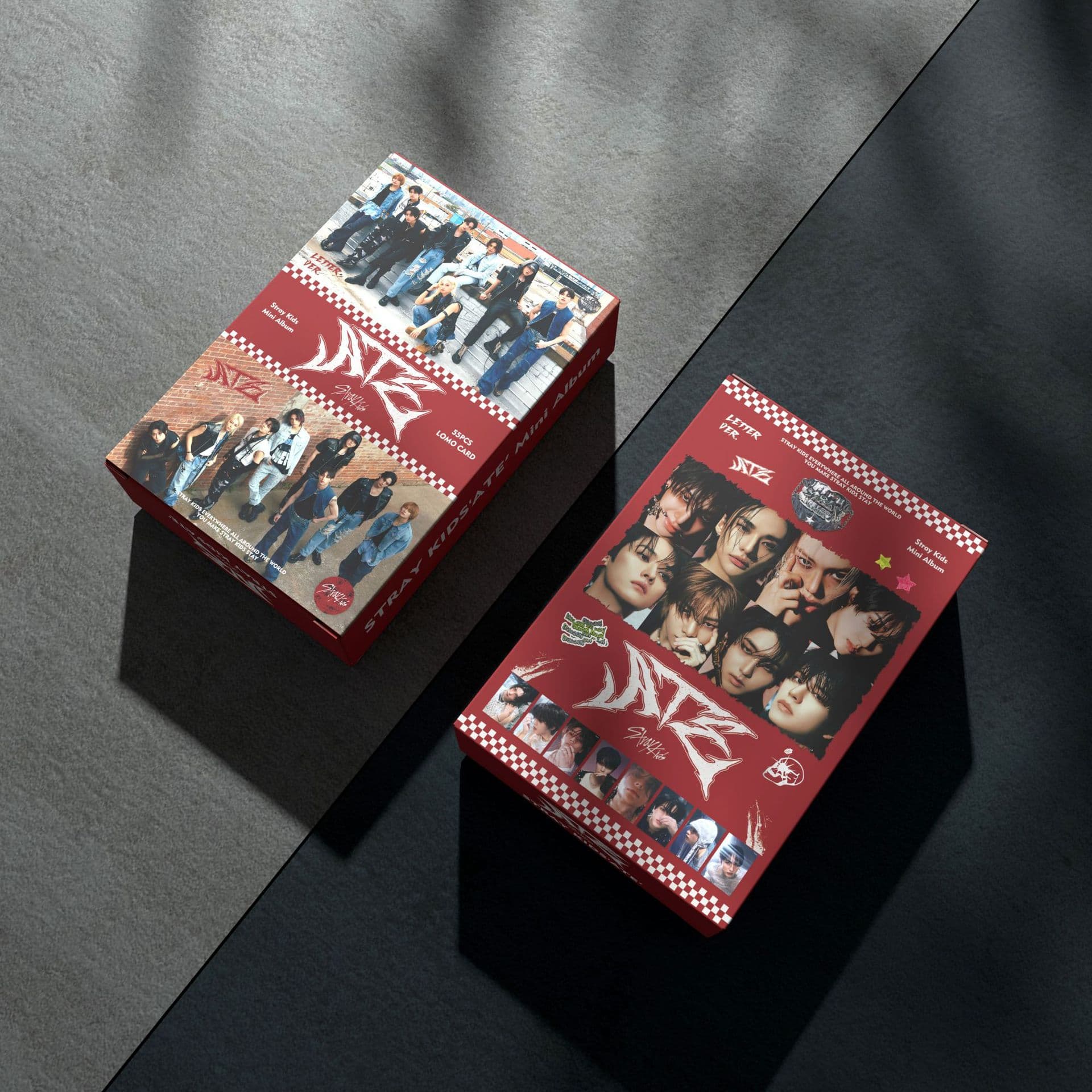 StrayKids peripheral lomo cards, new album ATE star peripherals Li Yongfu collection collection of 55 small cards