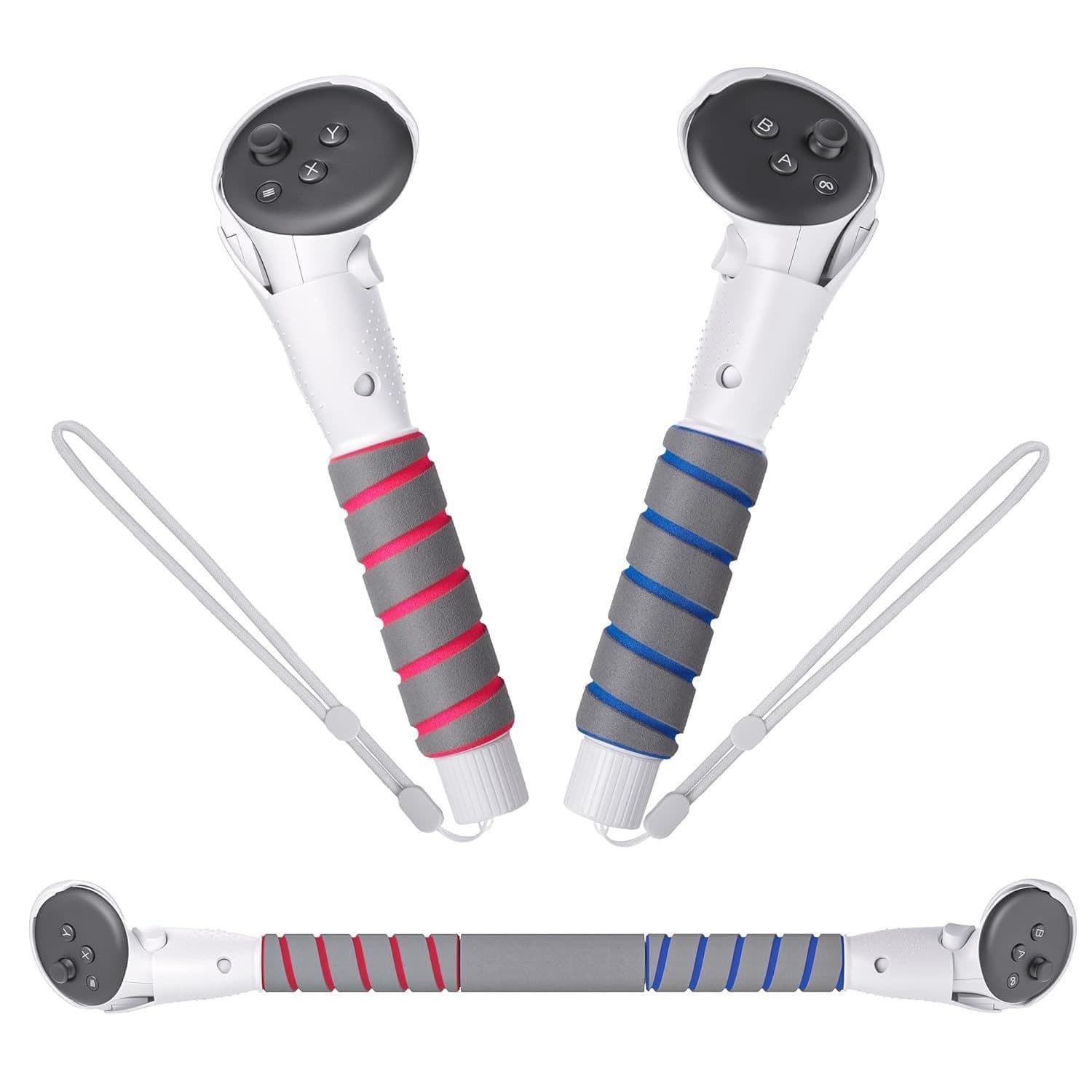 Meta Quest 3/3s Controller Grip Beat Saber Gorilla Quest 3 Extension Controller VR Game Handle