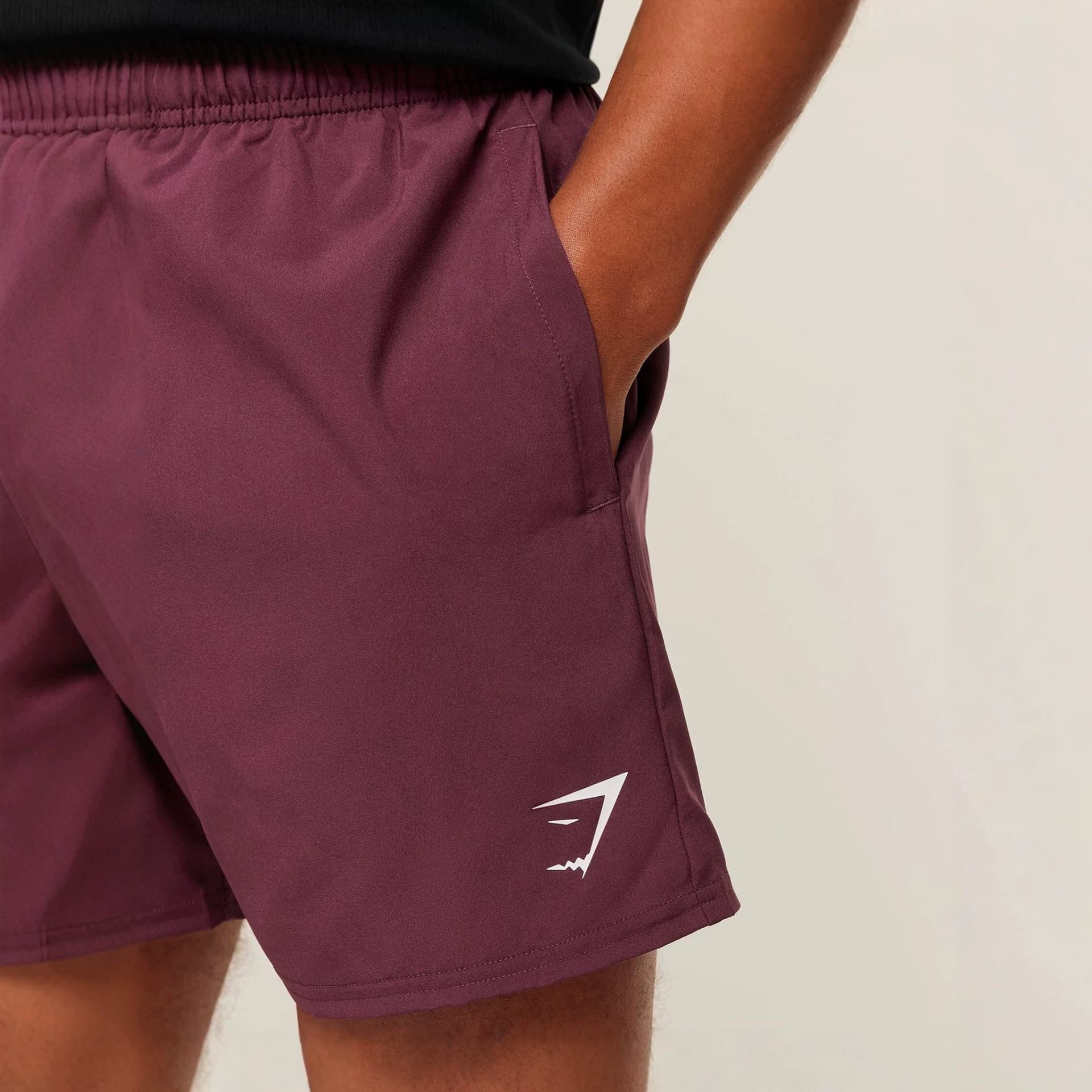 American streetwear brand GYMSHARK casual shorts for men and women, sports running breathable loose simple summer quarter-length shorts