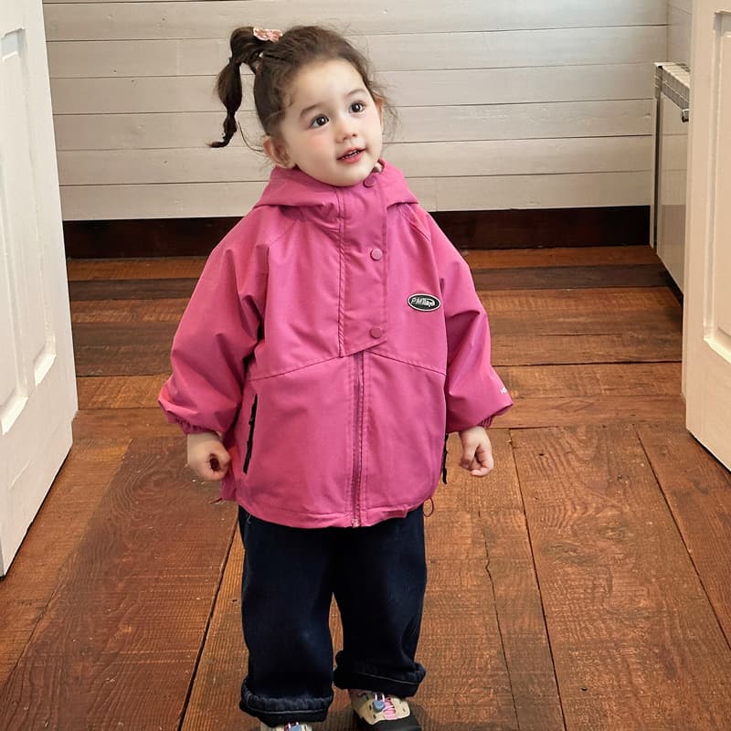 Girls' 3-in-1 Jacket Autumn/Winter Style Children's Thickened Fleece-Lined Baby Girl Casual Windproof Warm Hooded Jacket