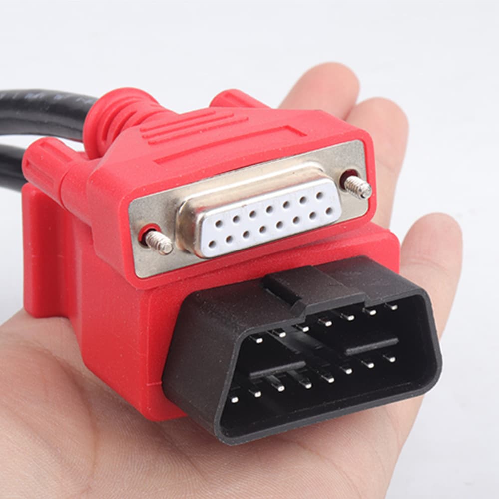 15Pin OBD2 Diagnostic Test Cable MX808 MP808S MS906 Autel Main Cable