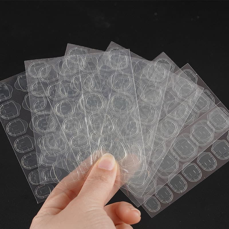 Wearable nail waterproof transparent solid jelly glue nail tools color manicure file manicure set ready stock wholesale