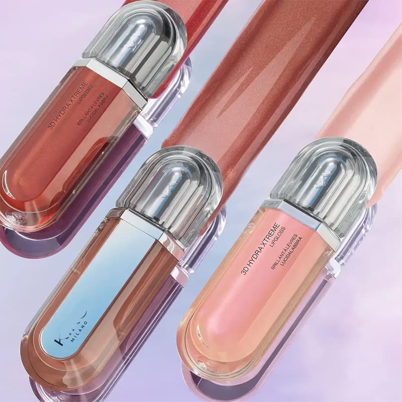 Best-selling New KIO Single-head 3D Mirror Lip Gloss 06 05 01 Moisturizing Clear Lip Gloss Lipstick 6.5ML
