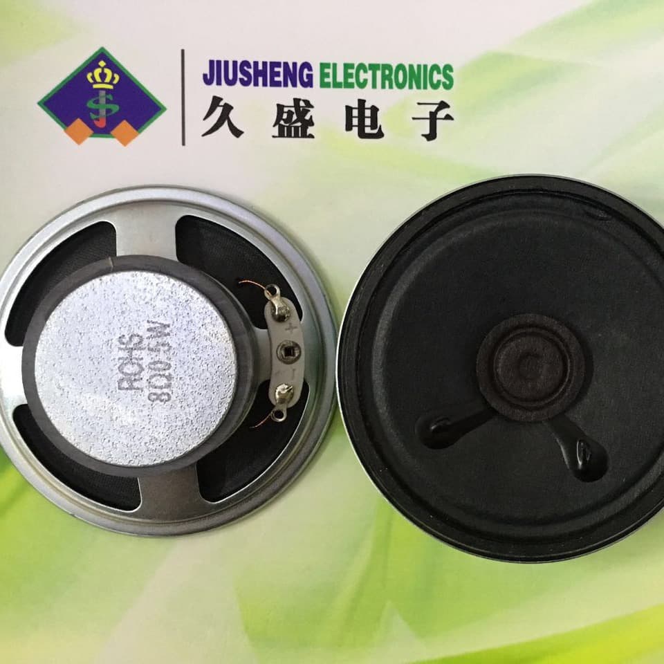 [Factory Direct Sales] Supply of speaker with iron shell and external magnet Φ57mm, 4 ohms/8 ohms, 0.5W/1W loudspeaker