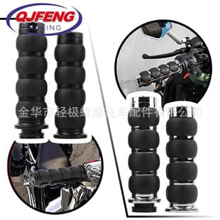 Motorcycle Handlebar Grips Harley Davidson Bobber Retro Handlebars Anti-Slip Wear-Resistant Zinc Alloy Handlebar Street Bike Modification