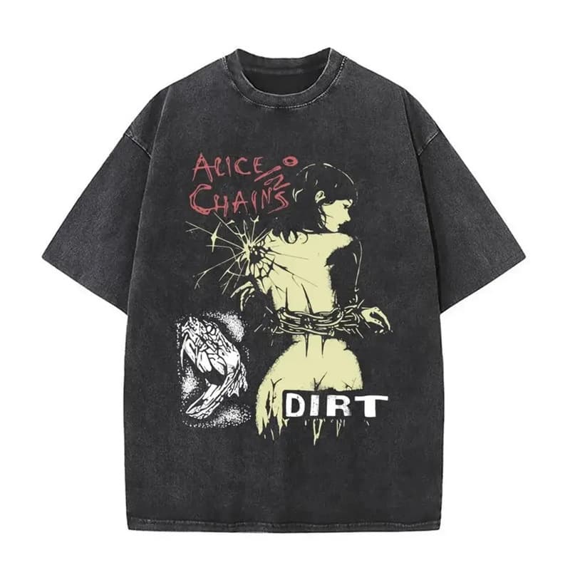230g EU Size Cross-Border New Arrival Men's T-Shirt Homme Washed