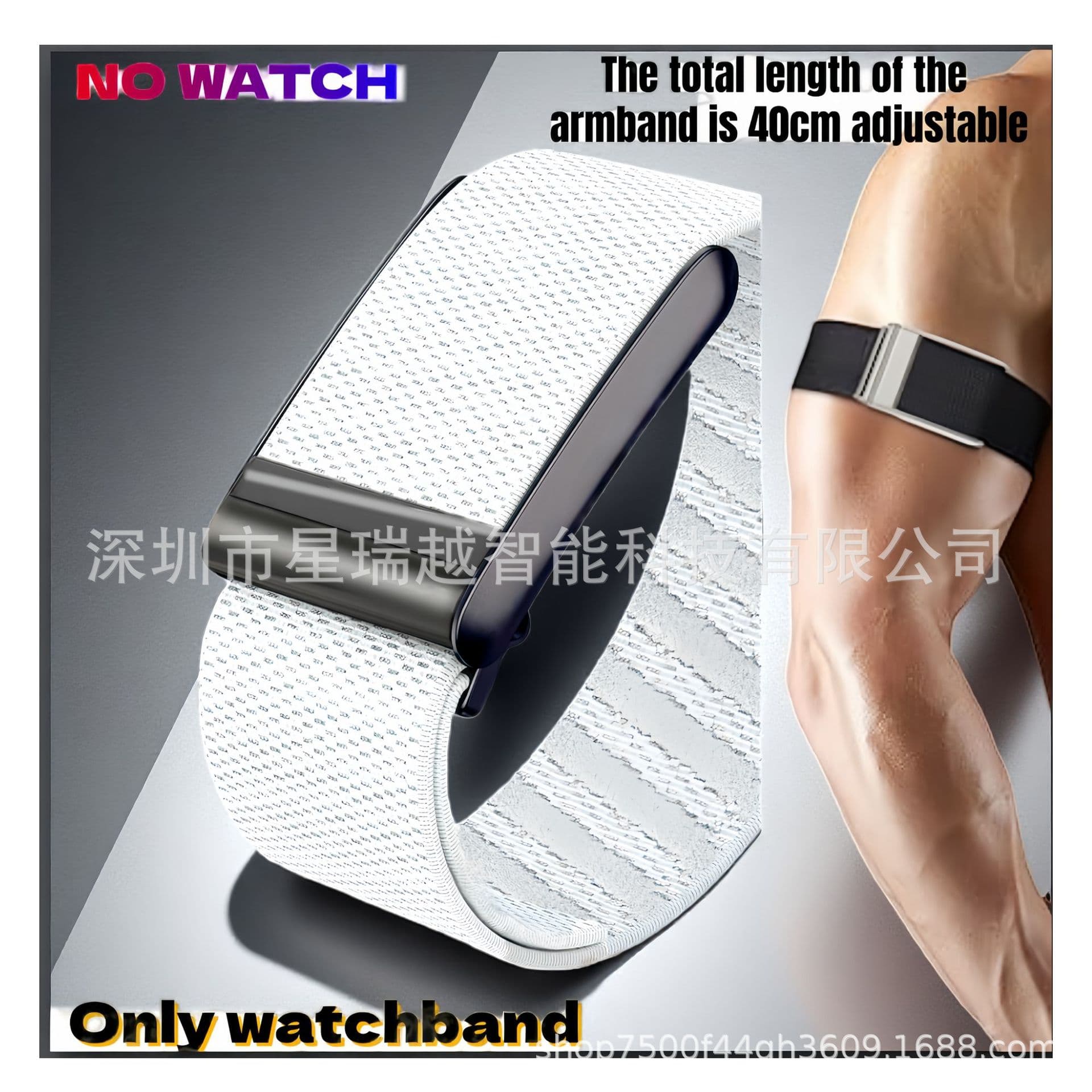 Compatible with Whoop Watch Strap Nylon Elastic Whoop Smart Band 5.0 Model WHOOP 5.0 Compatible