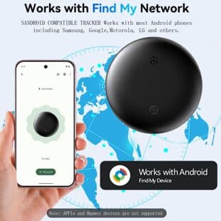 Cross-border Airtag Global Google Anti-Loss Tracker for Android Google Smart Finder Waterproof GPS Tracker