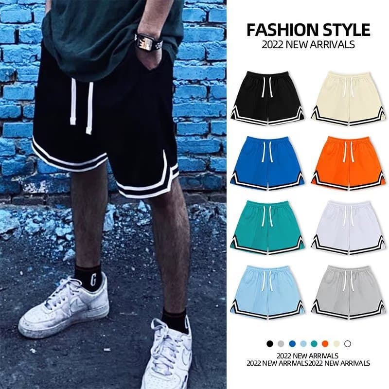 Men's Summer Shorts Casual Sports Pants Trendy Brand Men's Loose Quick-Dry Five-Point Pants Workwear Wholesale