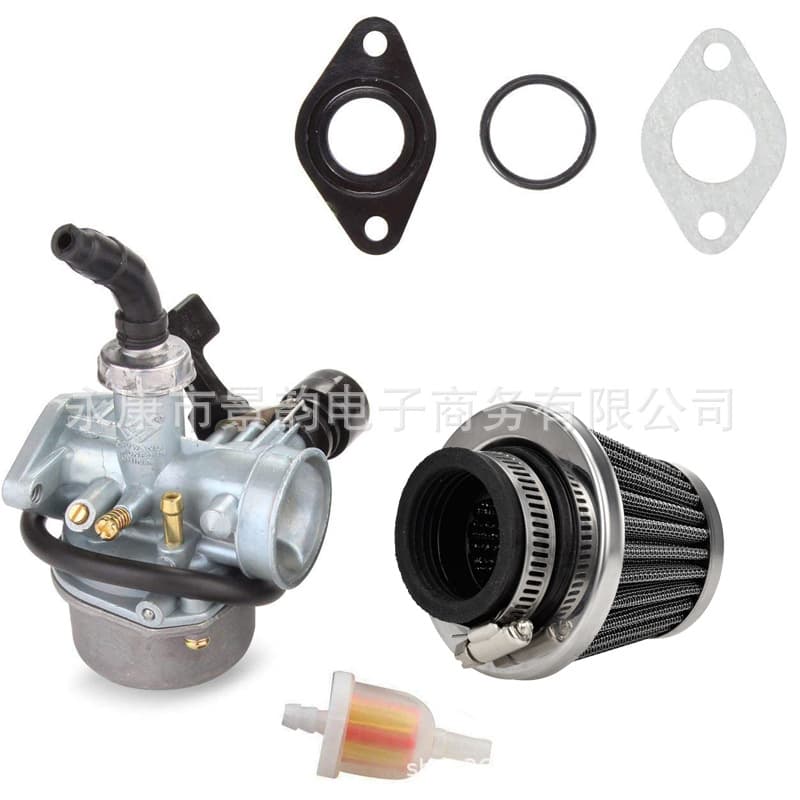 Off-Road Motorcycle ATV Sand Buggy Accessories 70/90/110CC PZ19mm Carburetor Air Filter 4-Piece Set