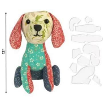 Cross-border new product acrylic template set plush fabric toy making template ruler handmade DIY ruler