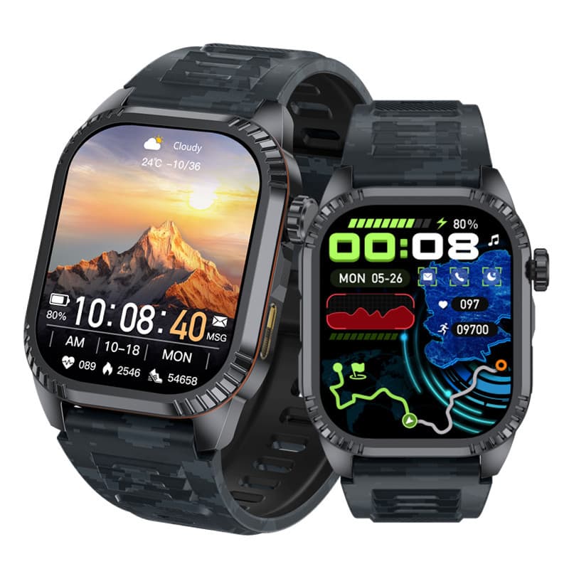 Cross-border DS8 smart watch Bluetooth call GPS motion track pedometer watch true heart rate sleep monitoring LED