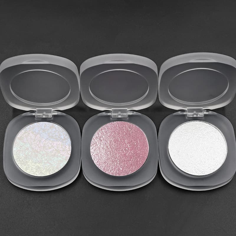 High Gloss Potato Mud Crushed Diamond Eyeshadow Color Changing Makeup Polarized Chameleon Pearl Fine Shimmer Export Cross-border No Logo