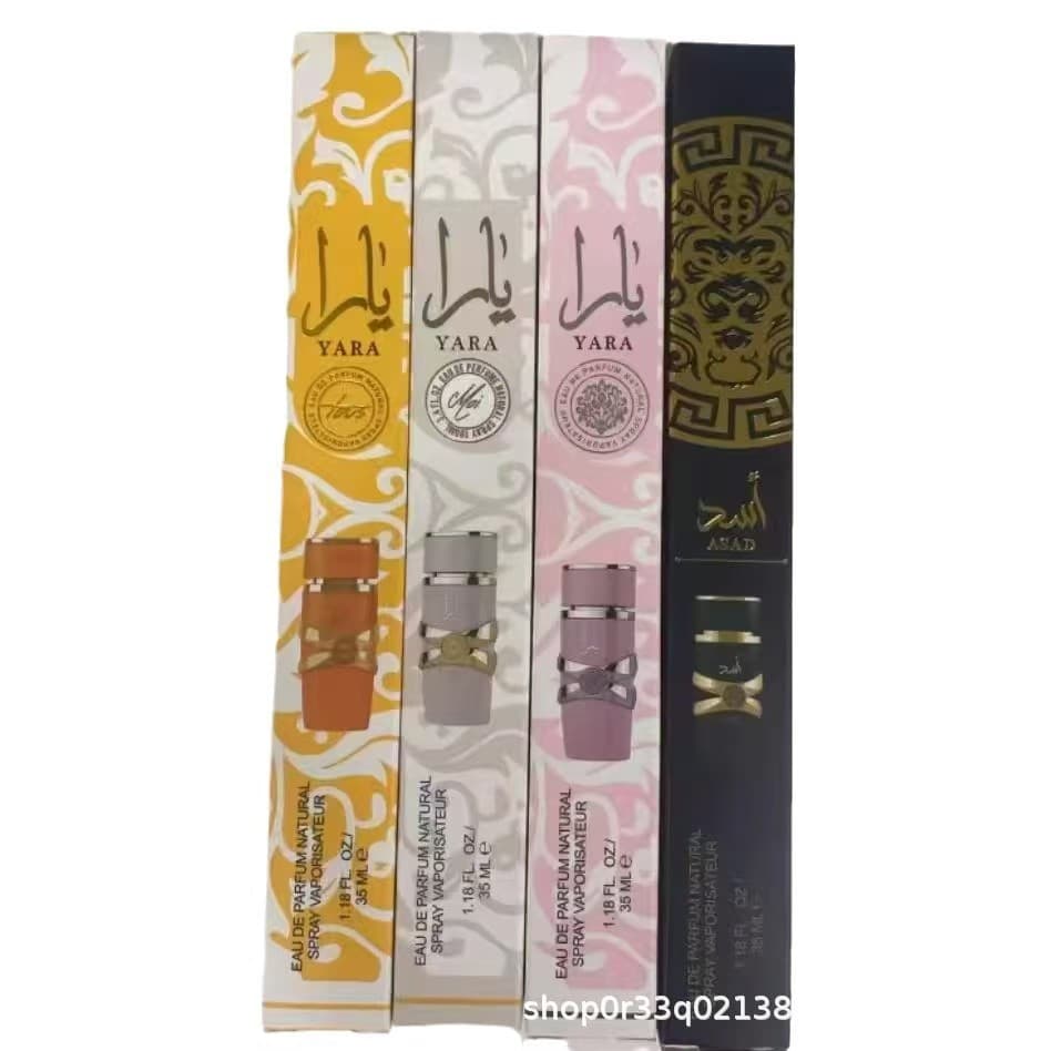 Cross-border test tube perfumes for Middle East and Arab foreign trade, portable unisex test tube small perfumes with long-lasting fragrance.