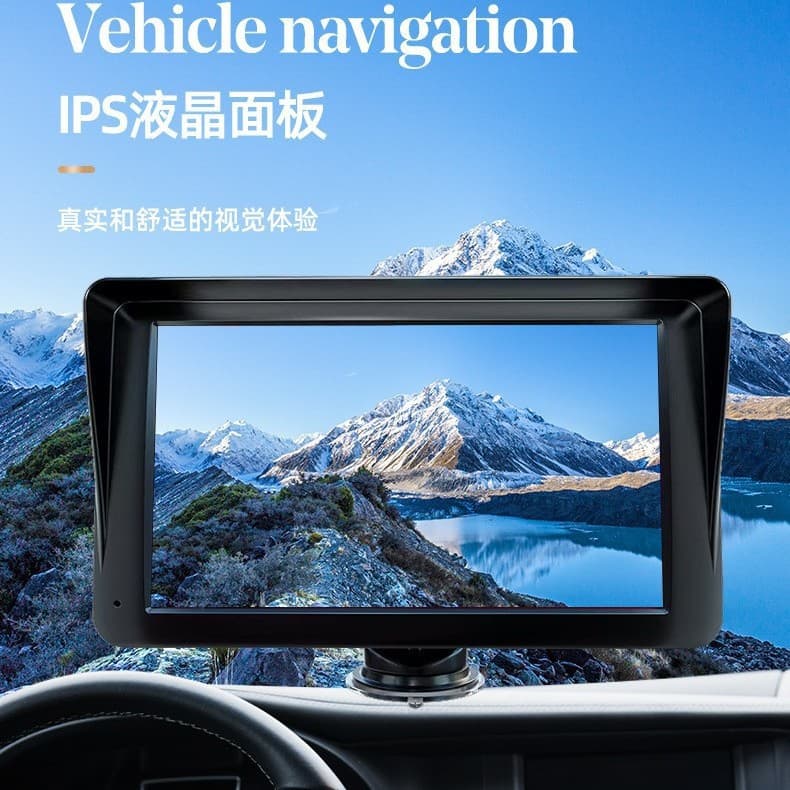 7-inch Carplay Portable Screen Wireless Carplay Large Screen Car Bluetooth MP5 High-Definition Portable Screen Navigator