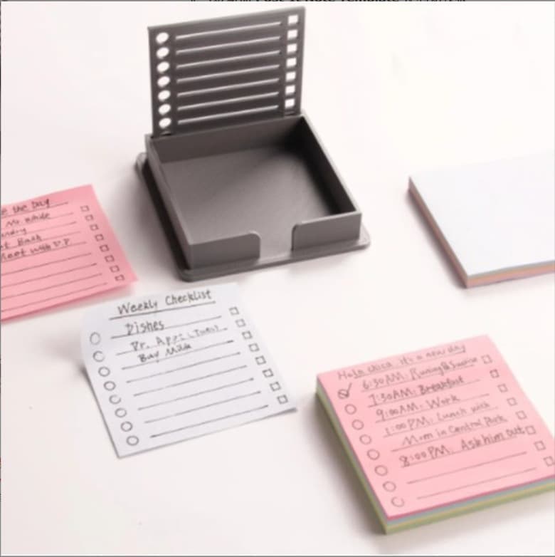 Cross-border Amazon new product Post-It Note Template sticky note box (ready stock)