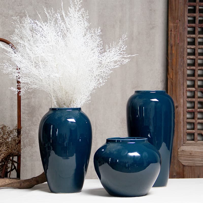 Modern Minimalist Living Room Dining Table Top Creative Flower Arrangement Decoration Home Hydroponic Ceramic Vase Floral Arrangement Free Shipping