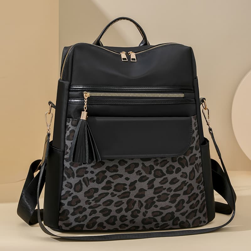Women's Anti-theft Backpack, New Fashionable Versatile Oxford Cloth Shoulder Bag, Large Capacity Lightweight Backpack