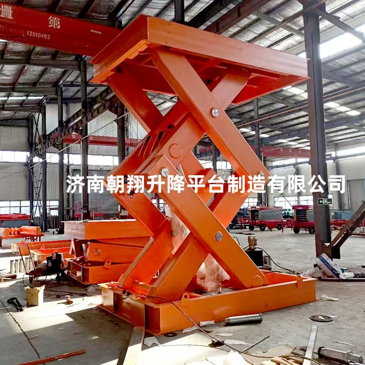 Large Tonnage Fixed Scissor Lift, 10 Ton Scissor Lift, Warehouse Hydraulic Lifting Platform for Loading and Unloading