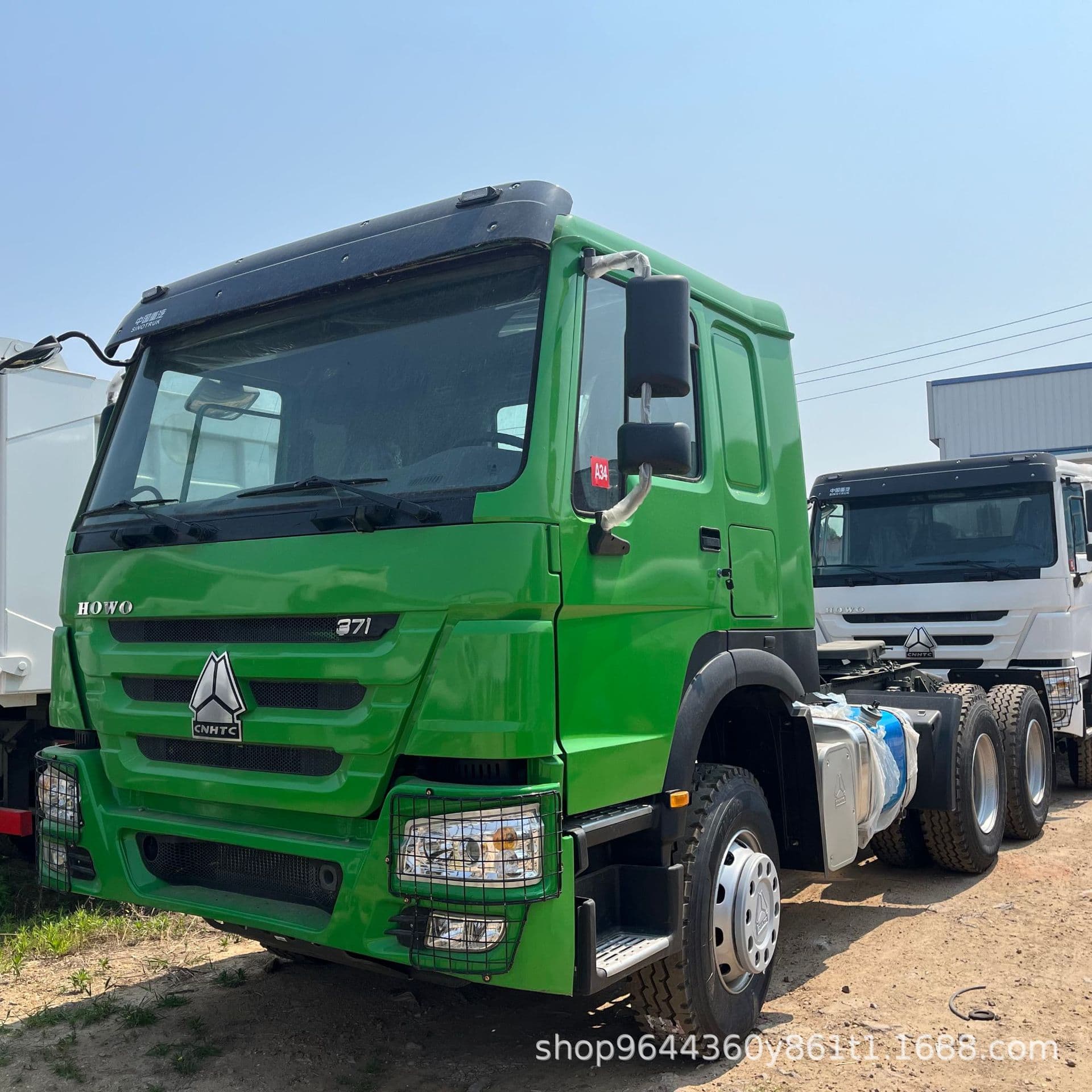 Cross-Border Supply HOWO 371 HP Dump Construction Truck, Tractor Truck, Dump Truck