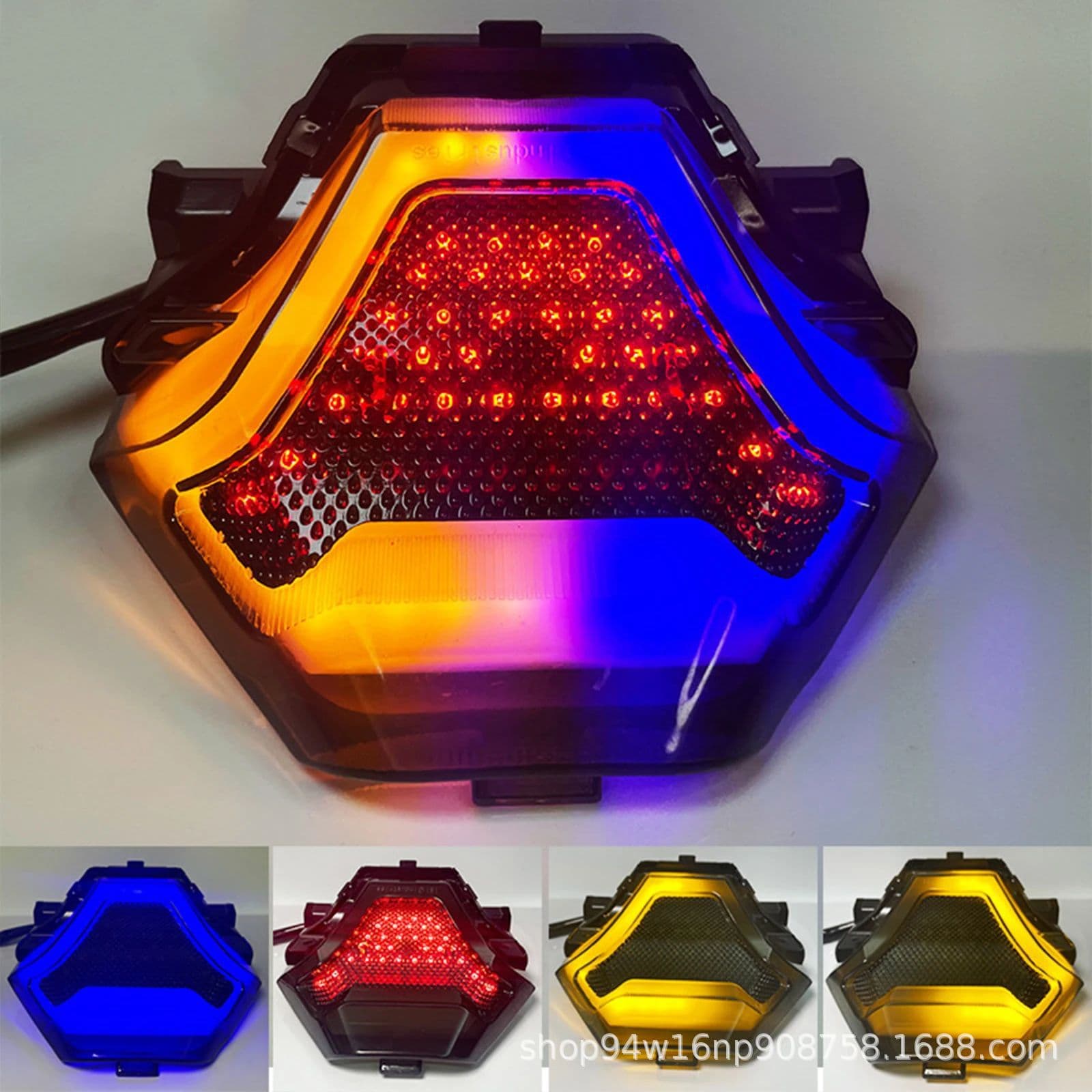 LED Motorcycle Tail Light Brake Light for YAMAHA YZF-R3/R25 MT25 Modification