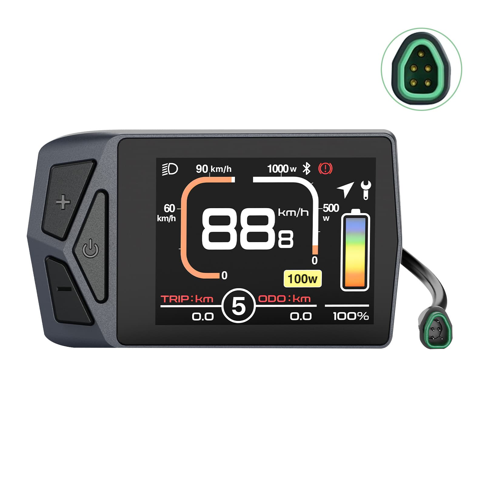 BAFANG Mid-Drive Motor Display EKD01 Compatible with M620 510 620 560 BBS CAN Protocol Motor